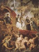 Peter Paul Rubens The Landing of Marie de'Medici at Marseilles (mk080 Germany oil painting reproduction